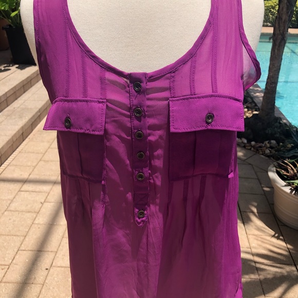 Nine 1 eight medium Polyester top - Picture 5 of 5